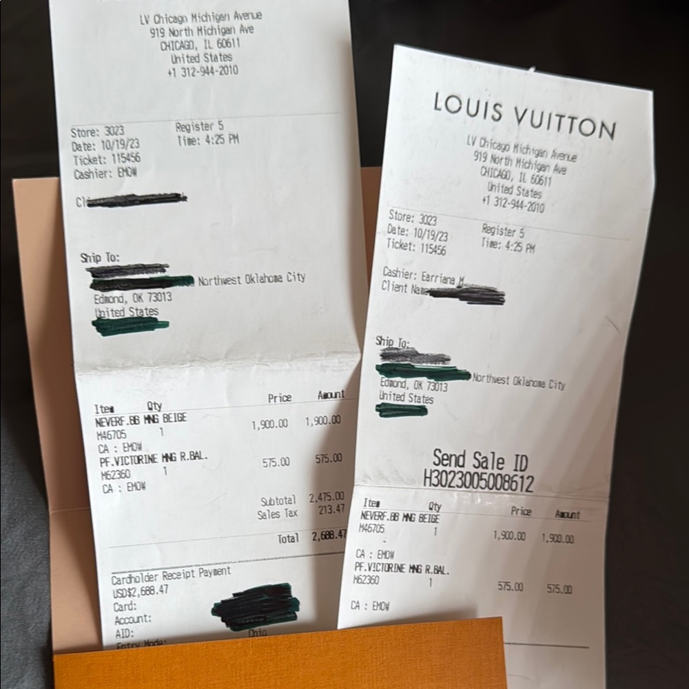 Authentic LV